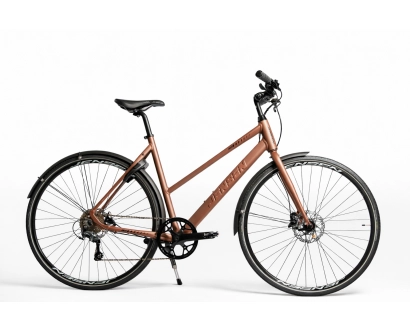 JENSEN C10 DISC DAME KOBBER BRUN - Citybike - stort udvalg af citybikes