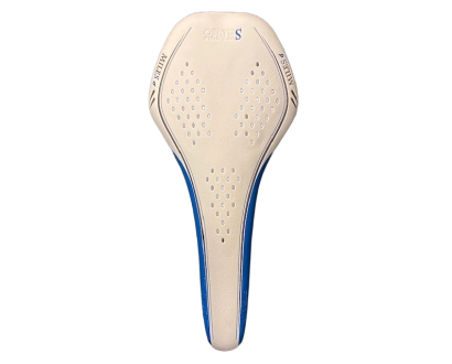 Sadel Hvid/Blå Velo Senso - Sadel