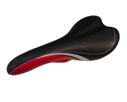 SADEL JENSEN RALPH SORT/RØD - Sadel