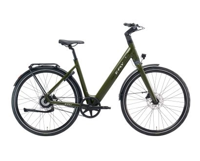 E-Fly Eos Prime - Earth Green - Elcykel med Remtræk
