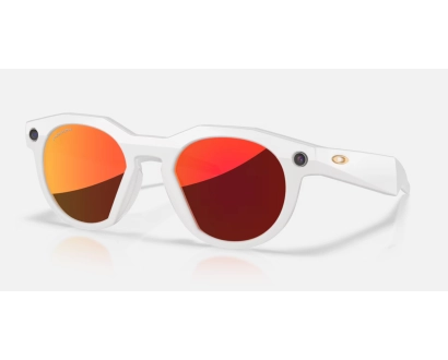 Oakley Meta HSTN - Prizm Ruby / Warm Grey - Oakley META AI
