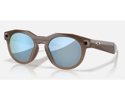 Oakley Meta HSTN - Prizm Deep Water Polarized / Brown Smoke - Oakley META AI